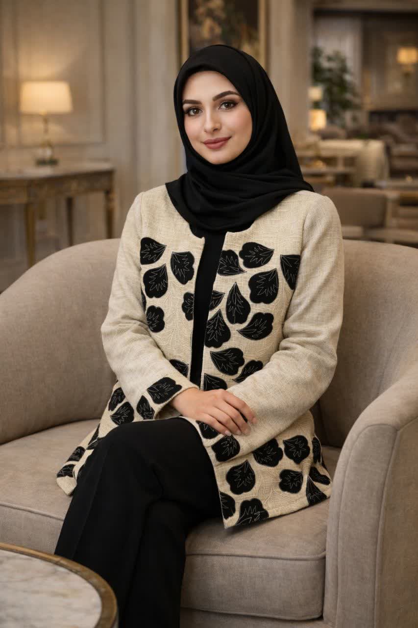 مانتوی یاسان مدل گلبانو