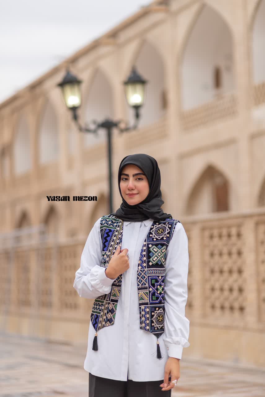 جلیقه یاسان مدل نیلوفر
